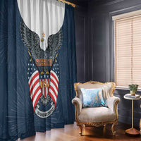 United States 4th Of July Window Curtain 250 Years Of Freedom USA Power Eagle - Wonder Print Shop