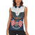 Personalized United States 4th Of July Women Sleeveless Polo Shirt 250 Years Of Freedom USA Power Eagle - Wonder Print Shop