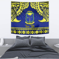 Personalised Fiji Natabua High School Tapestry Fijian Tapa Pattern - Wonder Print Shop