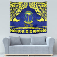 Personalised Fiji Natabua High School Tapestry Fijian Tapa Pattern - Wonder Print Shop