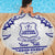 Personalised Fiji Labasa College Beach Blanket Fijian Tapa Pattern - Wonder Print Shop