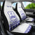 Personalised Fiji Labasa College Car Seat Cover Fijian Tapa Pattern - Wonder Print Shop