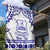 Personalised Fiji Labasa College Garden Flag Fijian Tapa Pattern - Wonder Print Shop