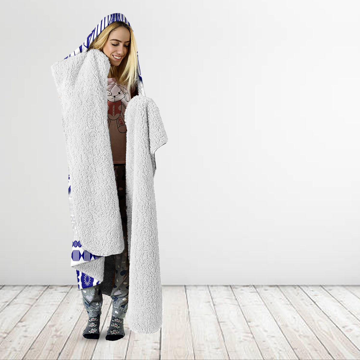 personalised-fiji-labasa-college-hooded-blanket-fijian-tapa-pattern