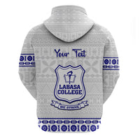 Personalised Fiji Labasa College Hoodie Fijian Tapa Pattern - Wonder Print Shop