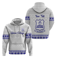 Personalised Fiji Labasa College Hoodie Fijian Tapa Pattern - Wonder Print Shop