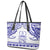 Personalised Fiji Labasa College Leather Tote Bag Fijian Tapa Pattern - Wonder Print Shop