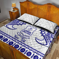 Personalised Fiji Labasa College Quilt Bed Set Fijian Tapa Pattern - Wonder Print Shop