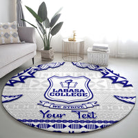 personalised-fiji-labasa-college-round-carpet-fijian-tapa-pattern