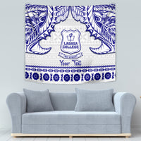 Personalised Fiji Labasa College Tapestry Fijian Tapa Pattern - Wonder Print Shop