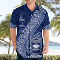 Personalised Fiji Queen Victoria School Hawaiian Shirt Fijian Tapa Pattern - Wonder Print Shop