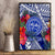 Personalised Samoana High School Canvas Wall Art American Samoa Schools Polynesian Tropical Flowers - Wonder Print Shop