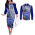 personalised-samoana-high-school-couples-matching-off-the-shoulder-long-sleeve-dress-and-long-sleeve-button-shirt-american-samoa-schools-polynesian-tropical-flowers