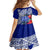 Personalised Samoana High School Family Matching Off Shoulder Maxi Dress and Hawaiian Shirt American Samoa Schools Polynesian Tropical Flowers - Wonder Print Shop