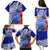 Personalised Samoana High School Family Matching Puletasi Dress and Hawaiian Shirt American Samoa Schools Polynesian Tropical Flowers - Wonder Print Shop