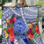 Personalised Samoana High School Quilt American Samoa Schools Polynesian Tropical Flowers - Wonder Print Shop