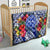 Personalised Samoana High School Quilt American Samoa Schools Polynesian Tropical Flowers - Wonder Print Shop