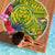 Personalised Leone High School Beach Blanket American Samoa Schools Polynesian Tropical Flowers - Wonder Print Shop