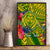 Personalised Leone High School Canvas Wall Art American Samoa Schools Polynesian Tropical Flowers - Wonder Print Shop