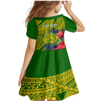 Personalised Leone High School Family Matching Mermaid Dress and Hawaiian Shirt American Samoa Schools Polynesian Tropical Flowers - Wonder Print Shop