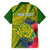 Personalised Leone High School Hawaiian Shirt American Samoa Schools Polynesian Tropical Flowers - Wonder Print Shop