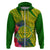 Personalised Leone High School Hoodie American Samoa Schools Polynesian Tropical Flowers - Wonder Print Shop