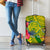 Personalised Leone High School Luggage Cover American Samoa Schools Polynesian Tropical Flowers - Wonder Print Shop