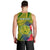 Personalised Leone High School Men Tank Top American Samoa Schools Polynesian Tropical Flowers - Wonder Print Shop