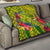 Personalised Leone High School Quilt American Samoa Schools Polynesian Tropical Flowers - Wonder Print Shop