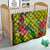 Personalised Leone High School Quilt American Samoa Schools Polynesian Tropical Flowers - Wonder Print Shop