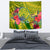 Personalised Leone High School Tapestry American Samoa Schools Polynesian Tropical Flowers - Wonder Print Shop