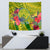 Personalised Leone High School Tapestry American Samoa Schools Polynesian Tropical Flowers - Wonder Print Shop