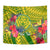 Personalised Leone High School Tapestry American Samoa Schools Polynesian Tropical Flowers - Wonder Print Shop