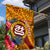Personalised Tafuna High School Garden Flag American Samoa Schools Polynesian Tropical Flowers - Wonder Print Shop