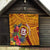 Personalised Tafuna High School Quilt American Samoa Schools Polynesian Tropical Flowers - Wonder Print Shop
