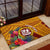 Personalised Tafuna High School Rubber Doormat American Samoa Schools Polynesian Tropical Flowers - Wonder Print Shop