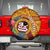 Personalised Tafuna High School Spare Tire Cover American Samoa Schools Polynesian Tropical Flowers - Wonder Print Shop