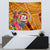 Personalised Tafuna High School Tapestry American Samoa Schools Polynesian Tropical Flowers - Wonder Print Shop