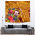 Personalised Tafuna High School Tapestry American Samoa Schools Polynesian Tropical Flowers - Wonder Print Shop