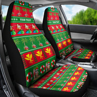 Personalised Hawaii Christmas Car Seat Cover Mele Kalikimaka - Wonder Print Shop