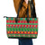 Hawaii Christmas Leather Tote Bag Mele Kalikimaka - Wonder Print Shop