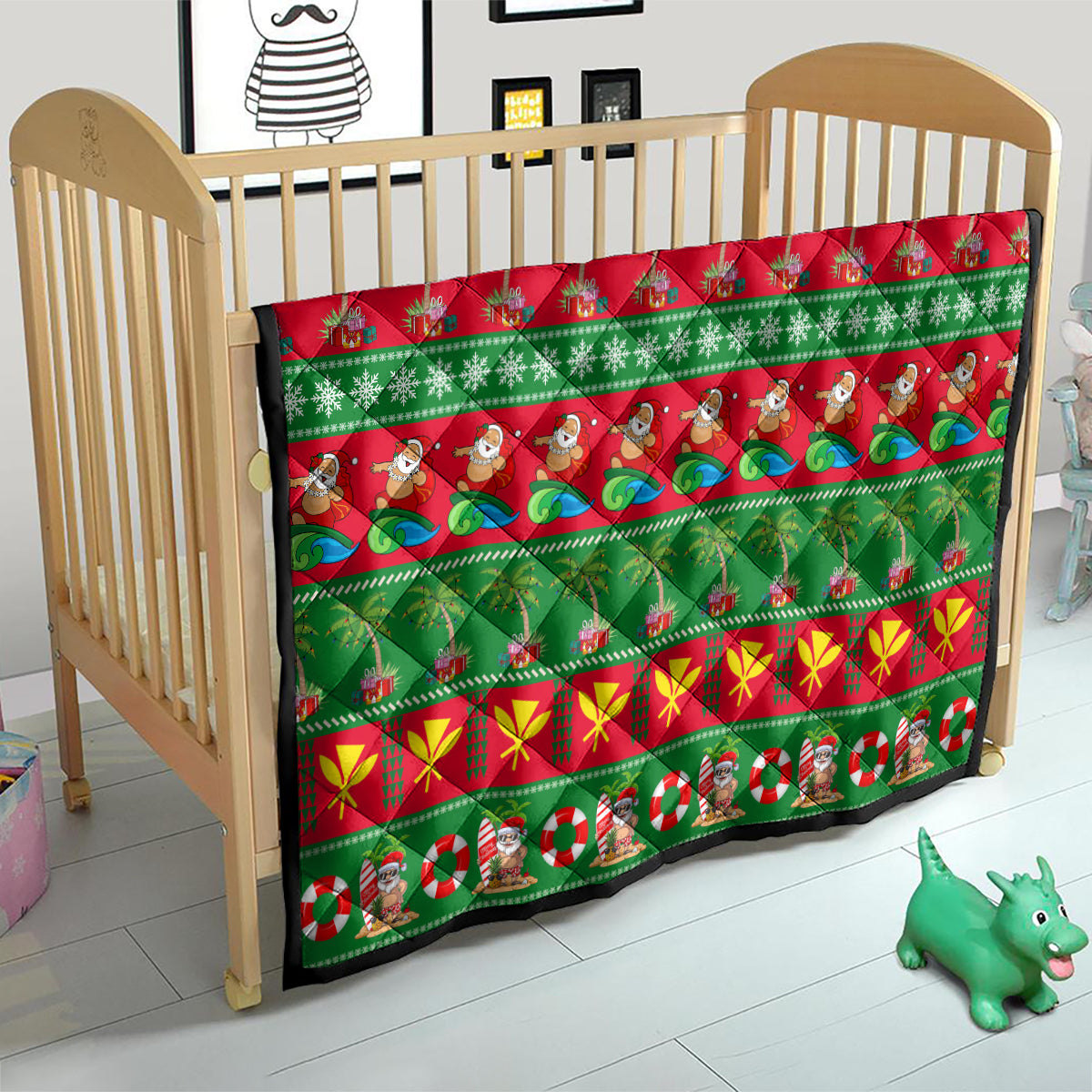 Hawaii Christmas Quilt Mele Kalikimaka - Wonder Print Shop