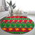 personalised-hawaii-christmas-round-carpet-mele-kalikimaka
