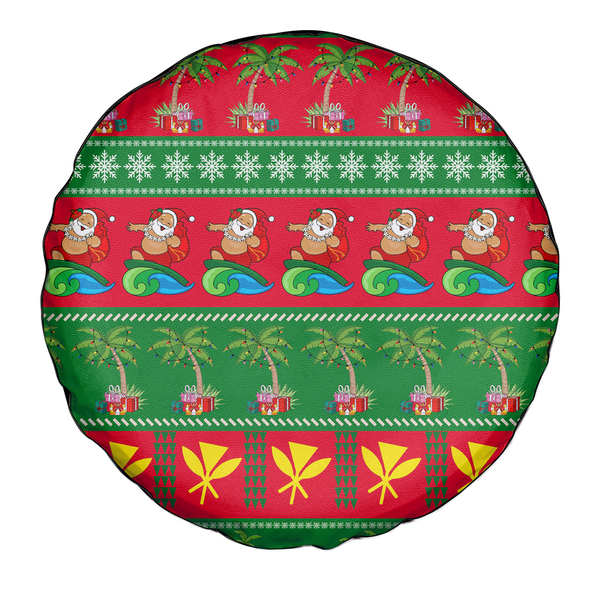 Hawaii Christmas Spare Tire Cover Mele Kalikimaka - Wonder Print Shop