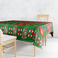 Hawaii Christmas Tablecloth Mele Kalikimaka - Wonder Print Shop