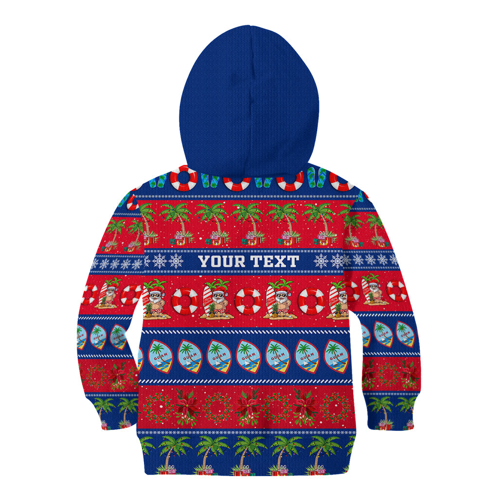 Personalised Guam Christmas Kid Hoodie Felis Pasgua - Wonder Print Shop