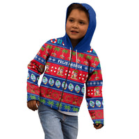 Personalised Guam Christmas Kid Hoodie Felis Pasgua - Wonder Print Shop