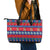 Guam Christmas Leather Tote Bag Felis Pasgua - Wonder Print Shop