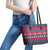 Guam Christmas Leather Tote Bag Felis Pasgua - Wonder Print Shop