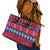 Guam Christmas Leather Tote Bag Felis Pasgua - Wonder Print Shop